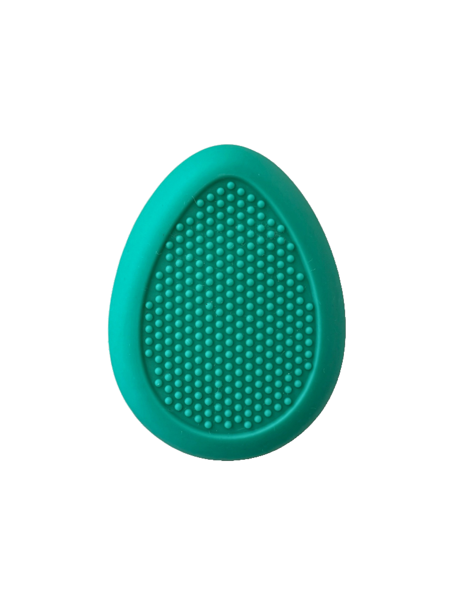 Pebble silicone hair-removal tool, textured side
